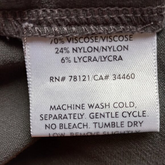 EILEEN FISHER grey casual ankle length pants - Picture 7 of 7